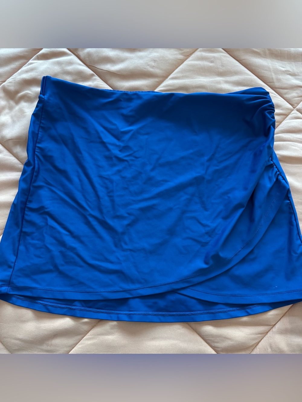 summersalt Bright Blue Swim Coverup Skirt
